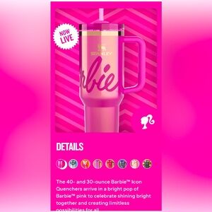 Stanley x Barbie™ Icon 40 Oz Quencher